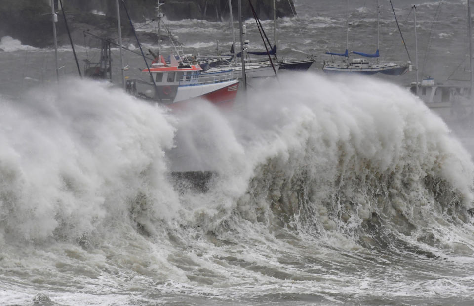 Storm Alex Batters Britain