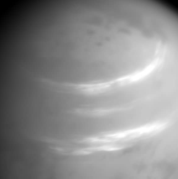 Titan's atmosphere.
