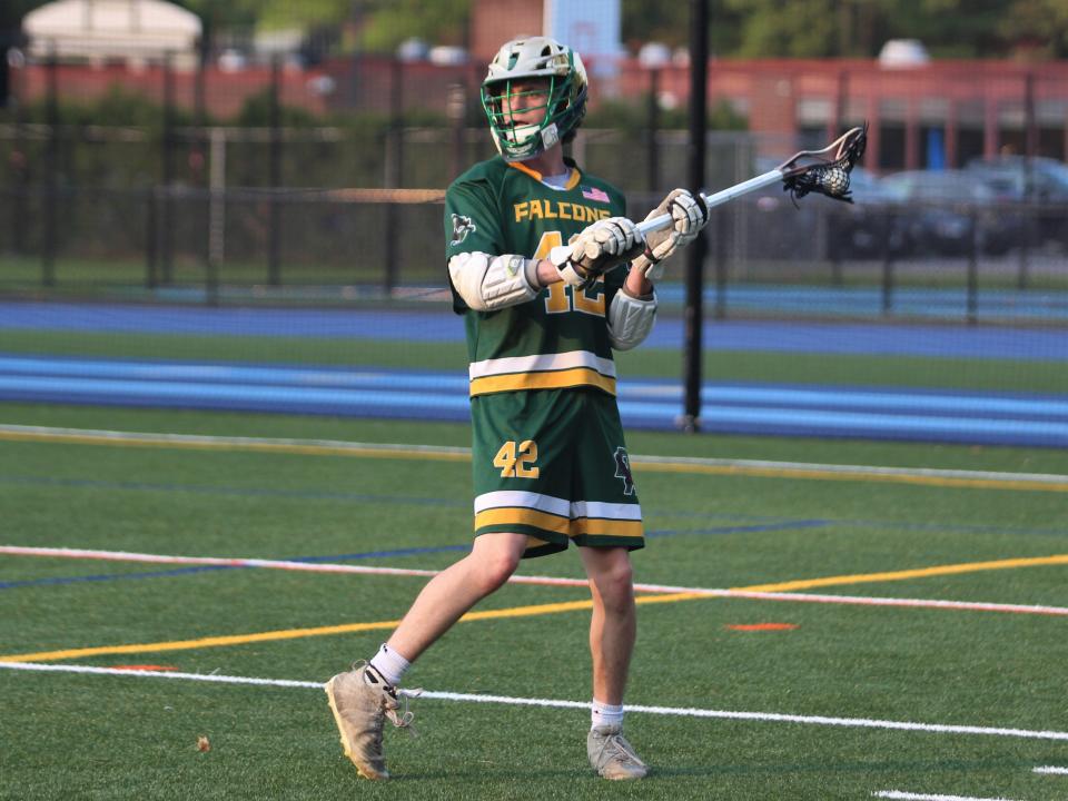 Dighton-Rehoboth's Thomas Dyson is the 2023 Taunton Daily Gazette Boys Lacrosse Player of the Year. (File photo)