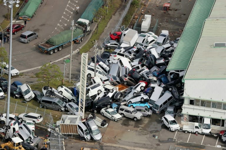 Japan is regularly lashed by powerful storms, but Jebi was the strongest typhoon to hit the country in a quarter of a century