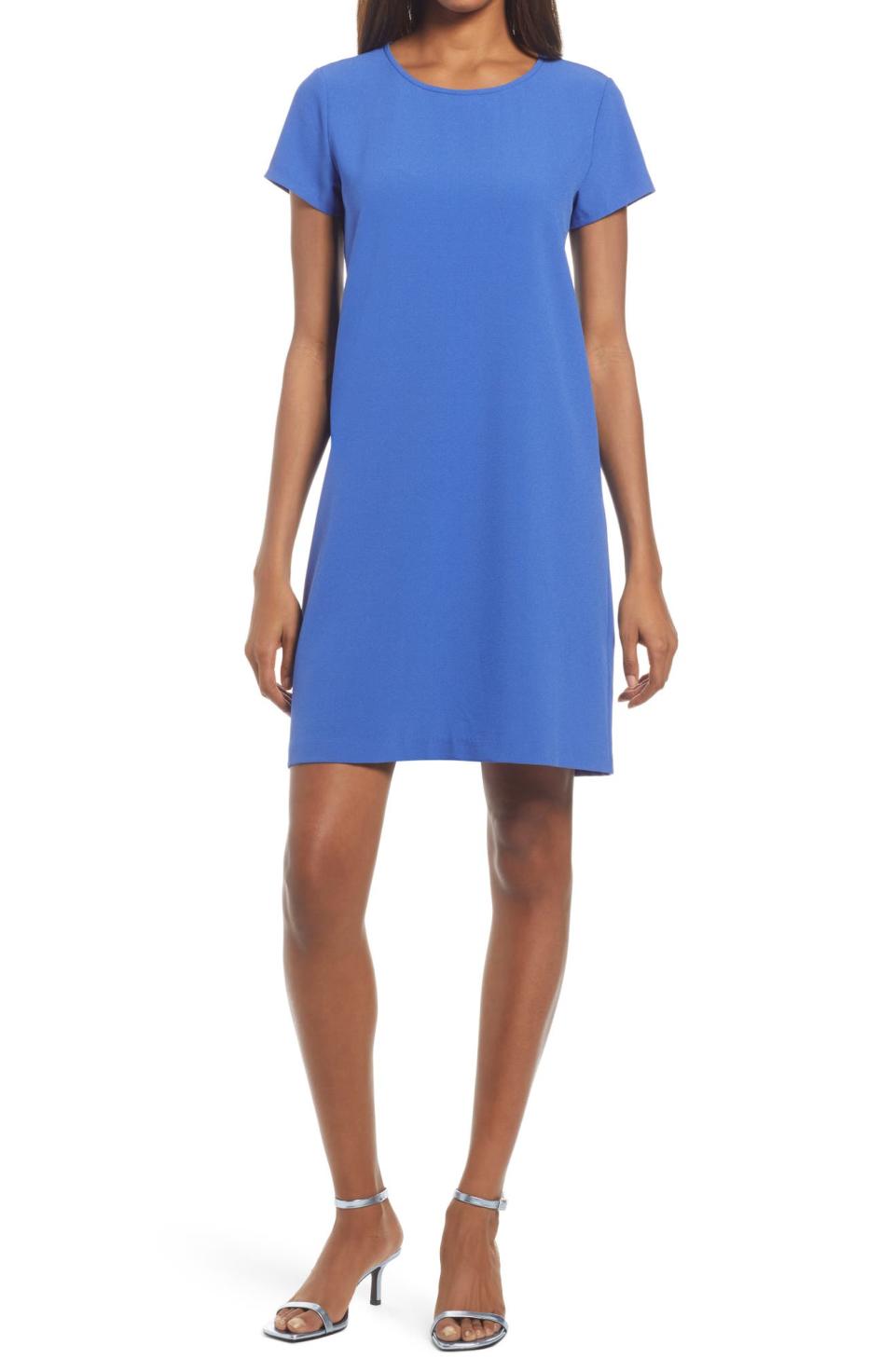 Chelsea28 Crepe Shift Dress. Image via Nordstrom.