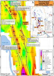 Wabash property – Tr-GB1 results and IP-16 anomaly