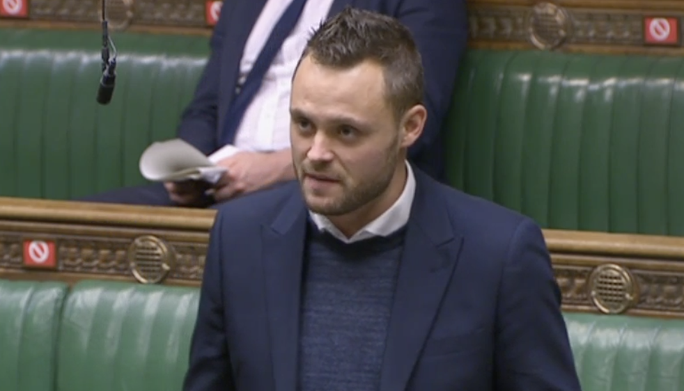 Ben Bradley has called for the government to appoint a minister for men. (Parliamentlive.tv)