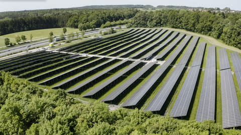 SolarEdge 6.6MW ground mount solar installation in Germany (Photo: SolarEdge Technologies)