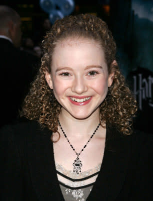 Macey Cruthird at the NY premiere of Warner Bros. Pictures' Harry Potter and the Goblet of Fire