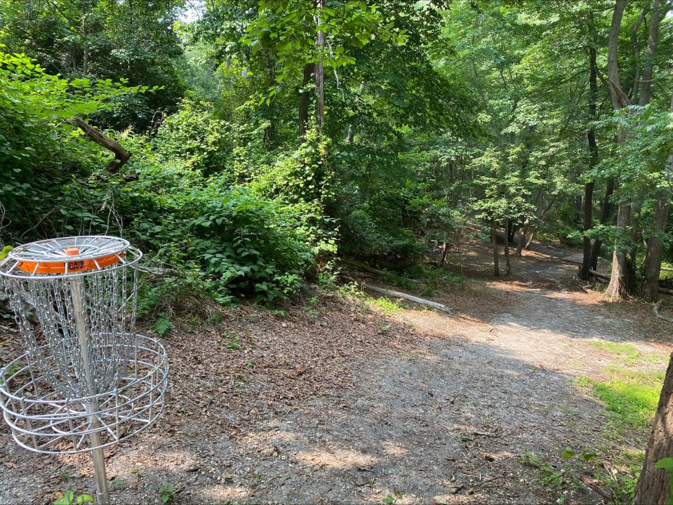 The disc golf course known as The Creamery in Neptune on Old Corlies Avenue.