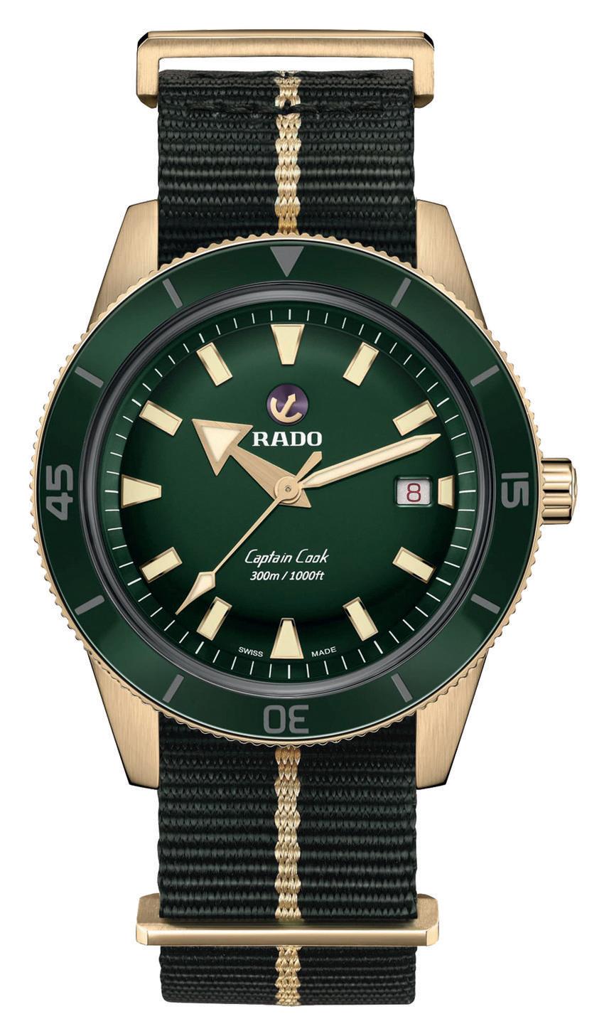 <p>Captain Cook Bronze</p><p><a class="link " href="https://go.redirectingat.com?id=127X1599956&url=https%3A%2F%2Fwww.rado.com%2Fen_gb%2Fcollections%2Fcaptain-cook%2Fcaptain-cook%2FR32504317&sref=https%3A%2F%2Fwww.menshealth.com%2Fuk%2Fstyle%2Fwatches%2Fg35332587%2Fbest-mens-watche1%2F" rel="nofollow noopener" target="_blank" data-ylk="slk:SHOP;elm:context_link;itc:0;sec:content-canvas">SHOP</a></p><p>So named after the British explorer who discovered New Zealand, Rado's Captain Cook was first brought to life in the Sixties, and not aboard the ships of ponytailed colonists. And now, the archival piece is available in the enduring case material du jour – bronze – with a punchy forest green dial.</p><p>It's another set of features that sets the dive watch apart, and one that'll keep the Captain Cook in the good books: upon its release, Rado's dive watch was largely seen as one of the best in class. That hasn't changed much. And now, you can even get it on a Nato strap.</p><p>£2,415; <a href="https://go.redirectingat.com?id=127X1599956&url=https%3A%2F%2Fwww.rado.com%2Fen_gb%2Fcollections%2Fcaptain-cook%2Fcaptain-cook%2FR32504317&sref=https%3A%2F%2Fwww.menshealth.com%2Fuk%2Fstyle%2Fwatches%2Fg35332587%2Fbest-mens-watche1%2F" rel="nofollow noopener" target="_blank" data-ylk="slk:rado.com;elm:context_link;itc:0;sec:content-canvas" class="link ">rado.com</a></p>