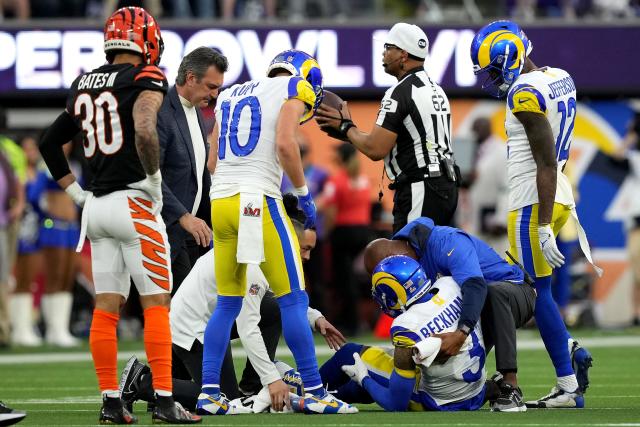 Odell Beckham Jr.: Los Angeles Rams receiver believed to have suffered torn  ACL in Super Bowl win, NFL News