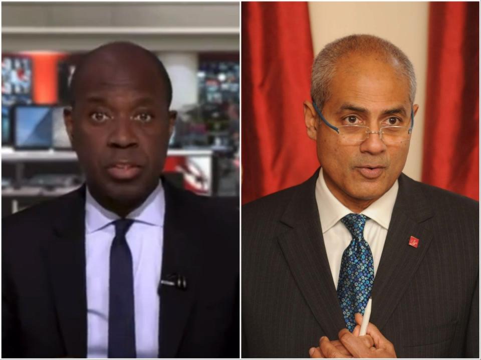 Clive Myrie and George Alagiah (BBC / PA)