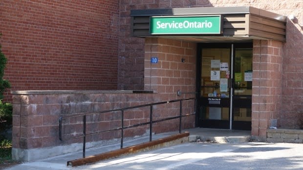 The Doug Ford government has confirmed it will close some ServiceOntario centres and open new locations in select Staples Canada stores. (Giacomo Panico/CBC - image credit)