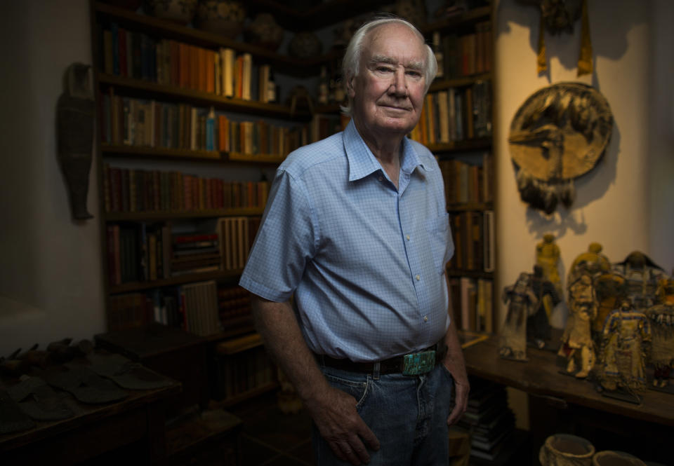 Forrest Fenn at his home in 2016. (Photo: Nick Cote/The New York Times/Redux)