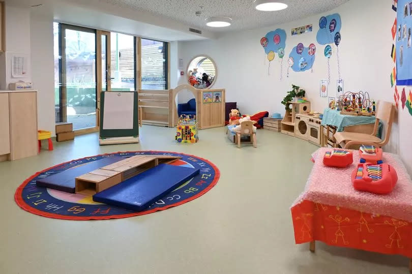 Inside nursery at Grenfell Early Years