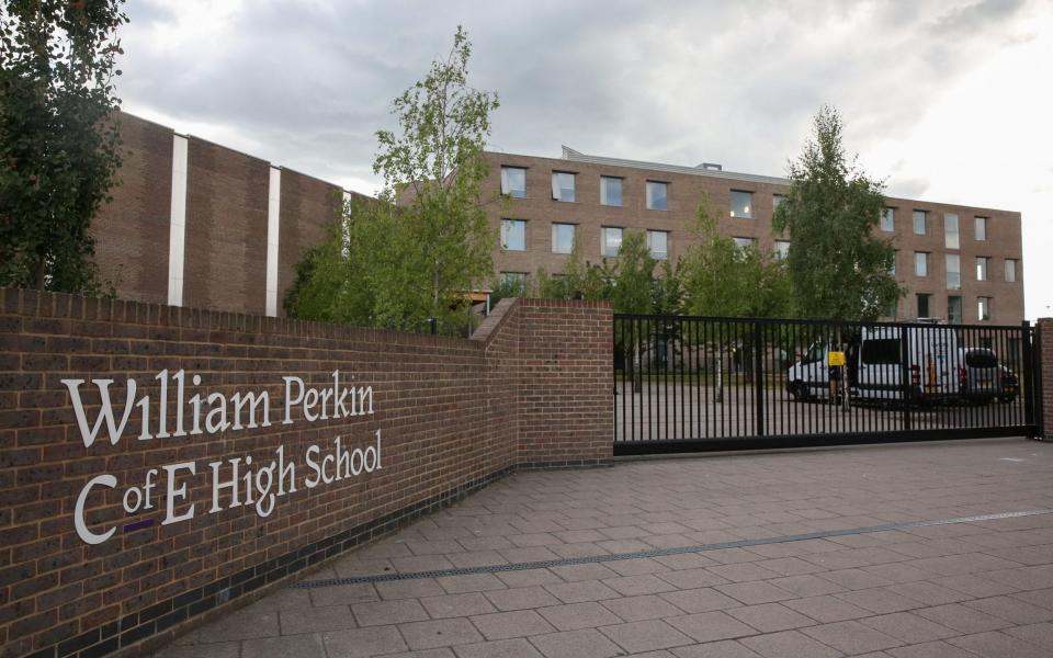 William Perkin C of E High School in Greenford - SWNS.com