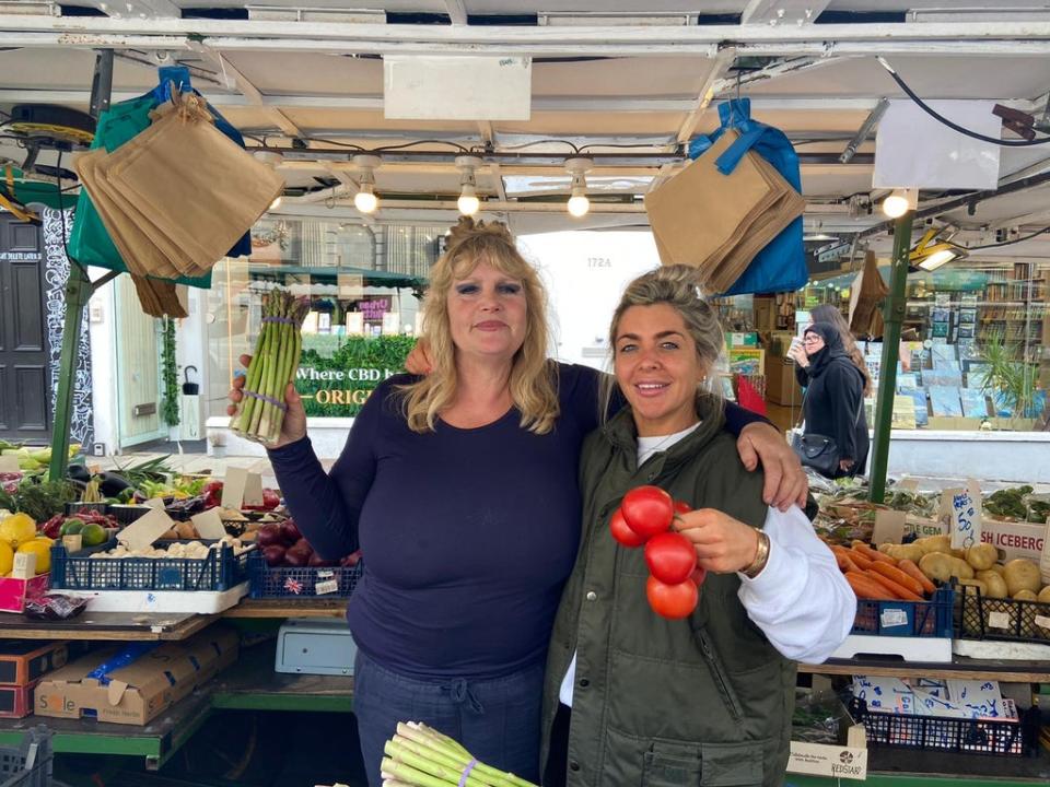 Devlin’s Fruit and Veg stall hasn’t stopped using imperial measurements (supplied)