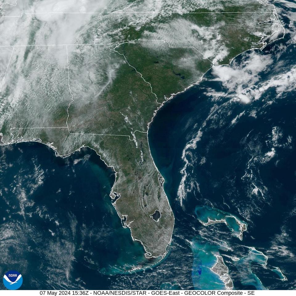 A few days of warm and dry weather with highs in the 90s are forecast ahead of a cold front with 40% rain chances expected to move into the area Saturday, a meteorologist said.