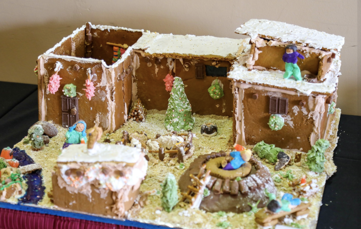 The Indian Pueblo Cultural Center is accepting entries for the Pueblo Gingerbread House Contest through December 26th. (Photo/facebook.com/indianpueblo)