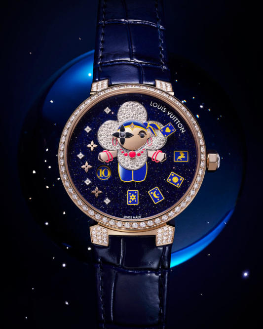 Haute Complication: Louis Vuitton Tambour Moon Mysterieuse