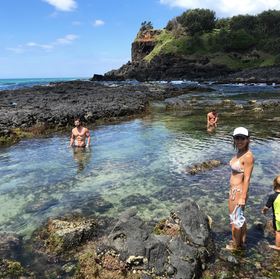 <p>That’s a lot of gorgeousness in one photo! Thor showed off his homeland, his abs, and his hot wife, Elsa Pataky, with this scenic post. “Warning: if you don’t like beautiful coastal locations stay away from @australia #yuck,” he quipped. (<a rel="nofollow noopener" href="https://www.instagram.com/p/Bfsf4ZmF0iu/?taken-by=chrishemsworth" target="_blank" data-ylk="slk:Chris Hemsworth via Instagram;elm:context_link;itc:0;sec:content-canvas" class="link ">Chris Hemsworth via Instagram</a>) </p>