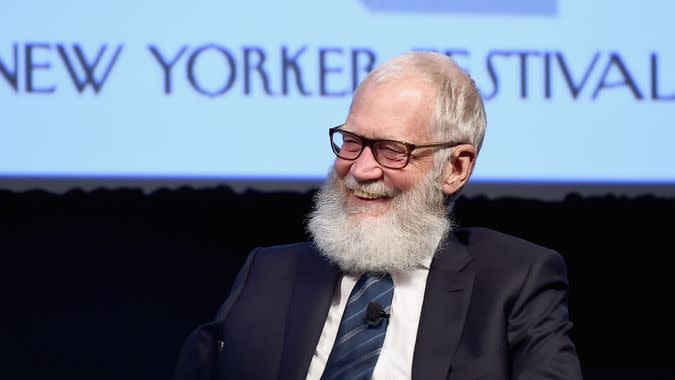 NEW YORK, NY - OCTOBER 07:  Comedian and former talk show host David Letterman speaks onstage during The New Yorker Festival 2016 - David Letterman Talks With Susan Morrison at MasterCard Stage at SVA Theatre on October 7, 2016 in New York City.