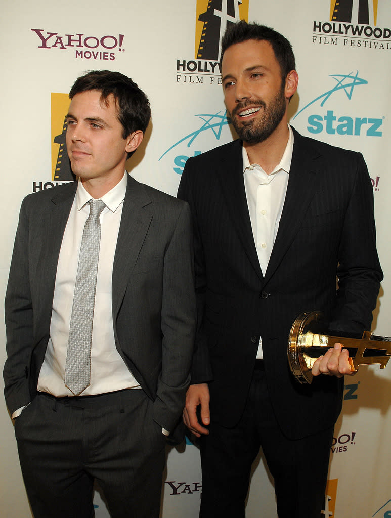 Hollywood Film Festival Awards 2007 Ben Affleck Casey Affleck