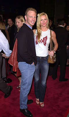 Ian Ziering and Nikki Schieler at the LA premiere for Columbia's Tomcats