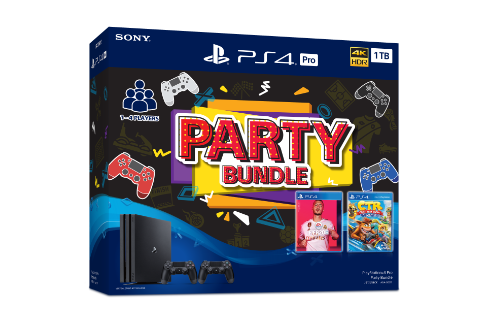 PS4 Pro Party Bundle. (PHOTO: Sony Interactive Entertainment Singapore)