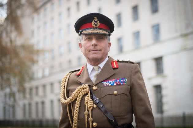 General Sir Nick Carter when he was the Chief of Defence Staff 