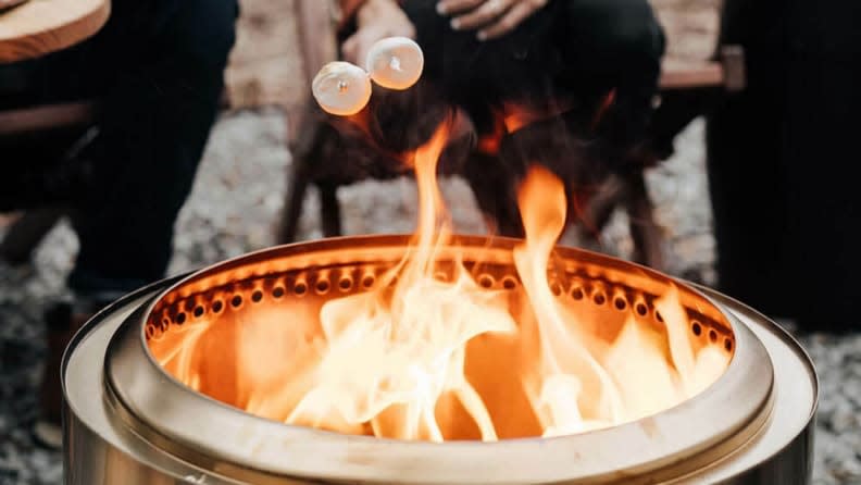 The Solo Stove Bonfire is one of the best fire pits.