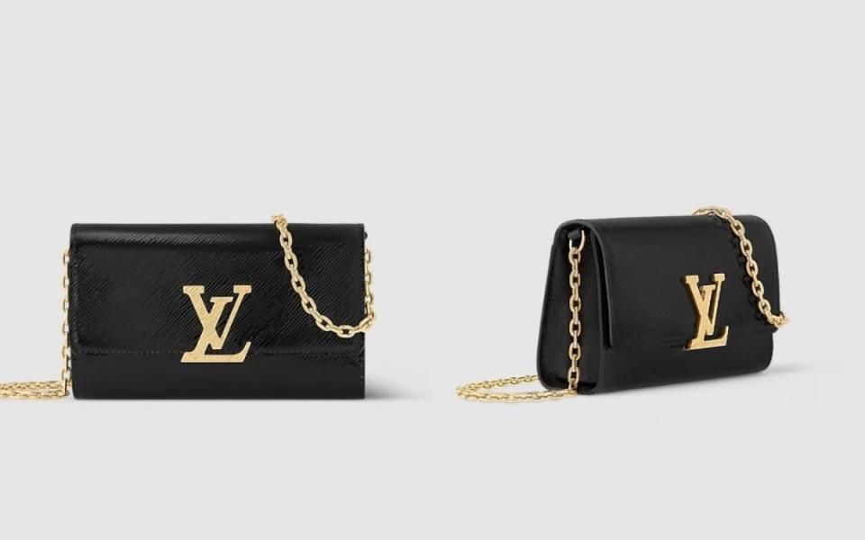 LOUIS VUITTON Pochette Louise NT$84,500 Photo Via:LOUIS VUITTON