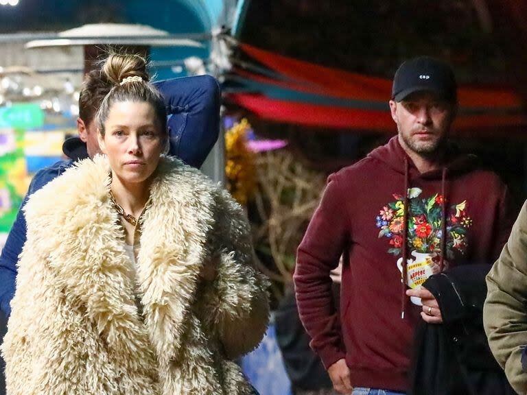 Jessica Biel y Justin Timberlake, en las calles de Los Ángeles