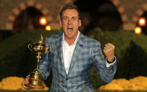 Ian Poulter is 'Mr Ryder Cup' - Credit: Getty Images