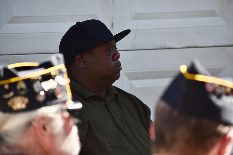 Freddie Smith, a U.S. Army veteran, was officially welcomed home after damages from Hurricane Florence and a pipe burst in his Leland home were repaired.