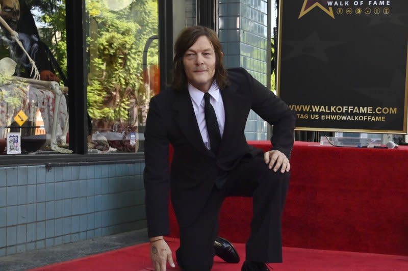 Norman Reedus attends his Hollywood Walk of Fame ceremony in 2022. File Photo by Jim Ruymen/UPI