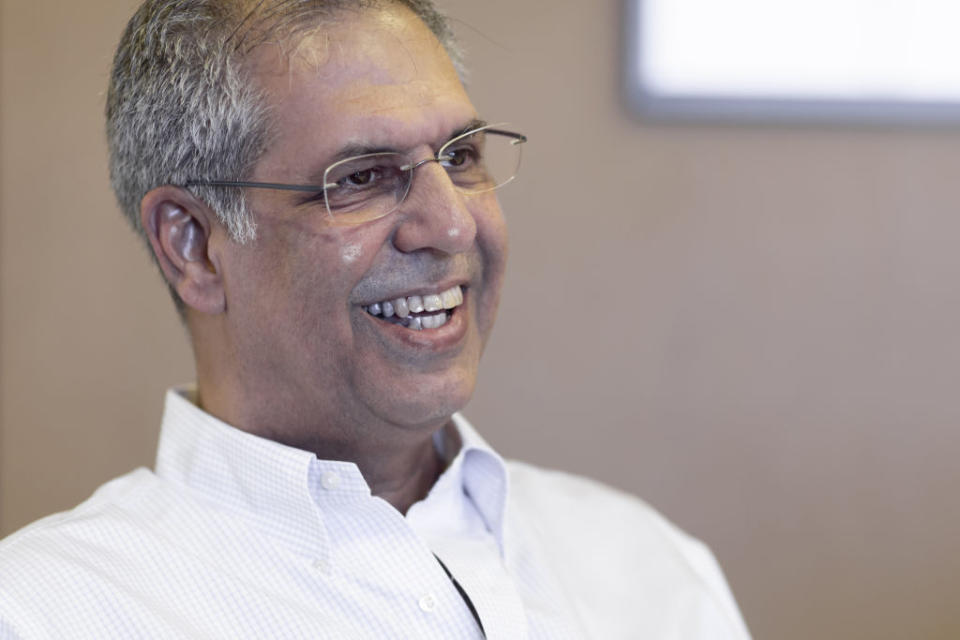 Noel Tata, managing director of Tata International and chairman of Trent Ltd., speaks during an interview in Mumbai, India, Wednesday, June 20, 2019. For nearly a decade, the Tata Group was Inditex SA's partner in operating Zara stores in India. Now the country's largest conglomerate is building its own clothing empire that's as trend-led as Zara - but at half the price. Photographer: Kanishka Sonthalia/Bloomberg