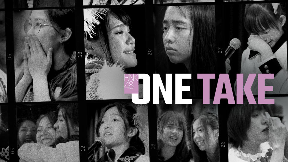 One Take follows the gruelling day-to-day lives of girls who audition for the mega girl band BNK48. (Photo: Netflix)