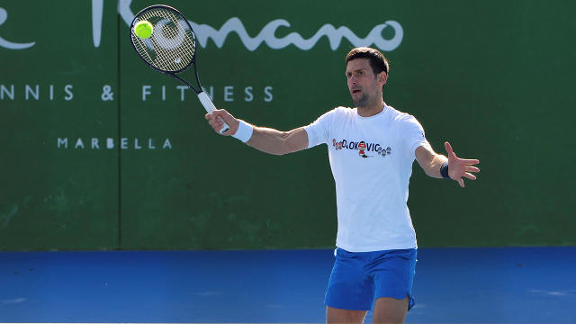 Novak Djokovic allows training to be observed as investigations continue, Novak Djokovic