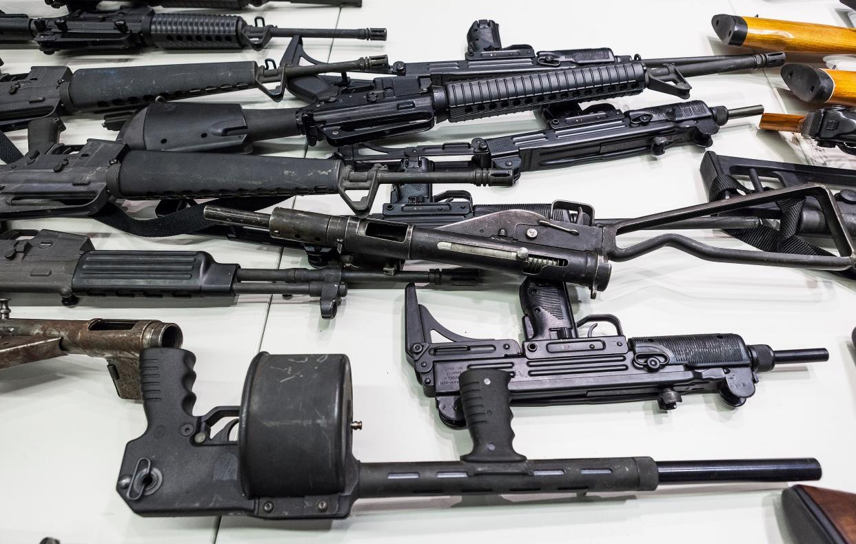 California Assault Weapons (Copyright 2021 The Associated Press. All rights reserved.)