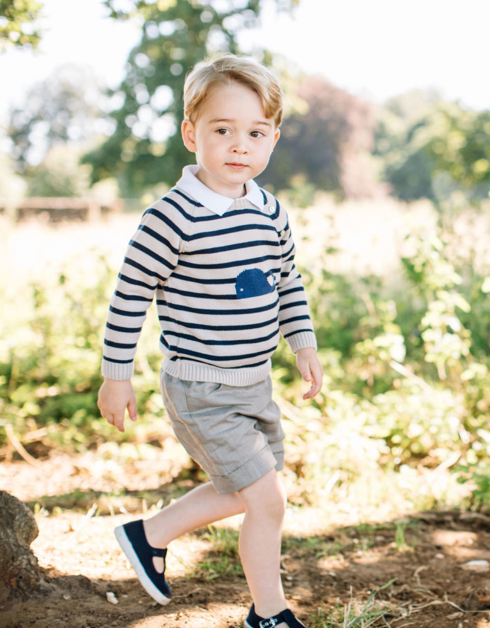 In celebration of his third birthday, Kensington Palace released four new photos of the young prince. 