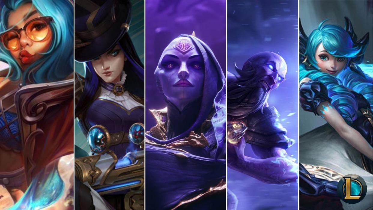 Composite image of League of Legend champions affected by the Durability Update. (Photo: Riot Games)