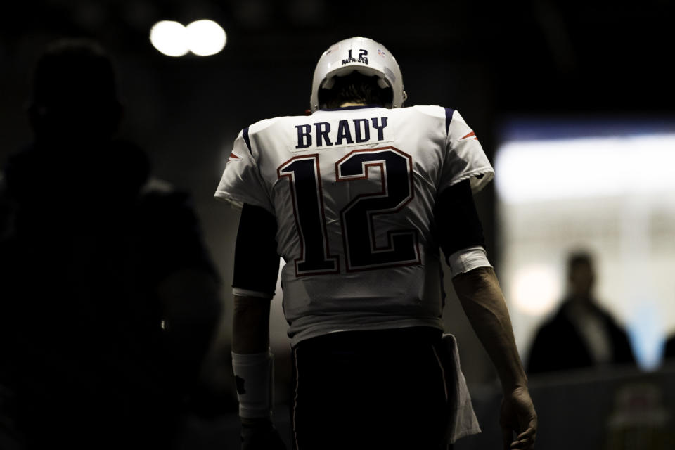 Tom Brady and the Patriots haven’t had to play in the wild-card round since Jan. 10, 2010. (Getty Images)