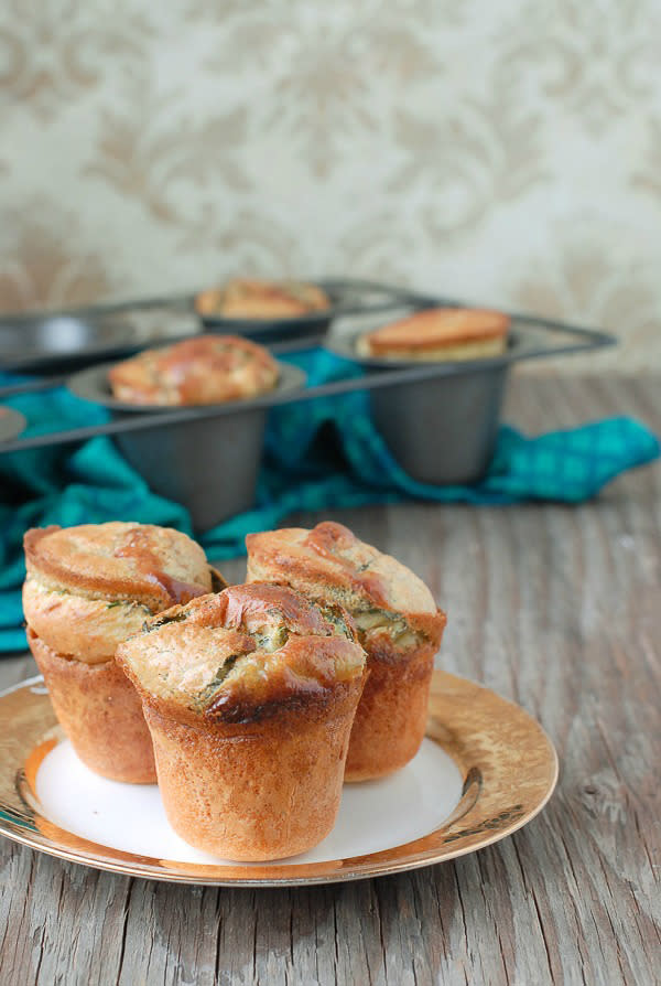 Gluten-Free Rosemary, Sage and Thyme Popovers (Boulder Locavore)