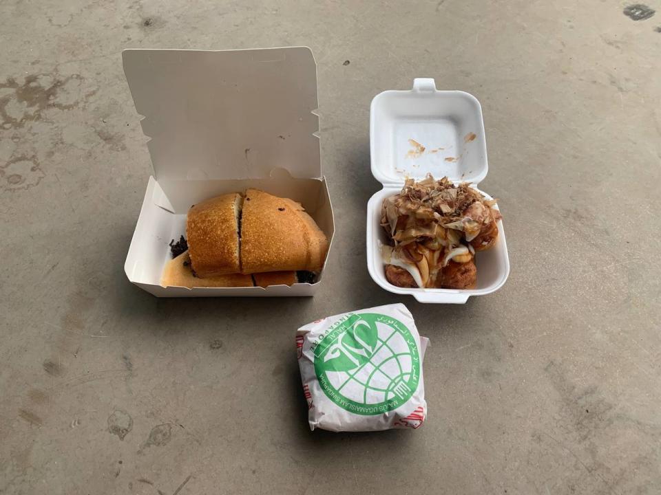 Pasar Malam Corner - Ramly Burger, Appam Balik and Takoyaki