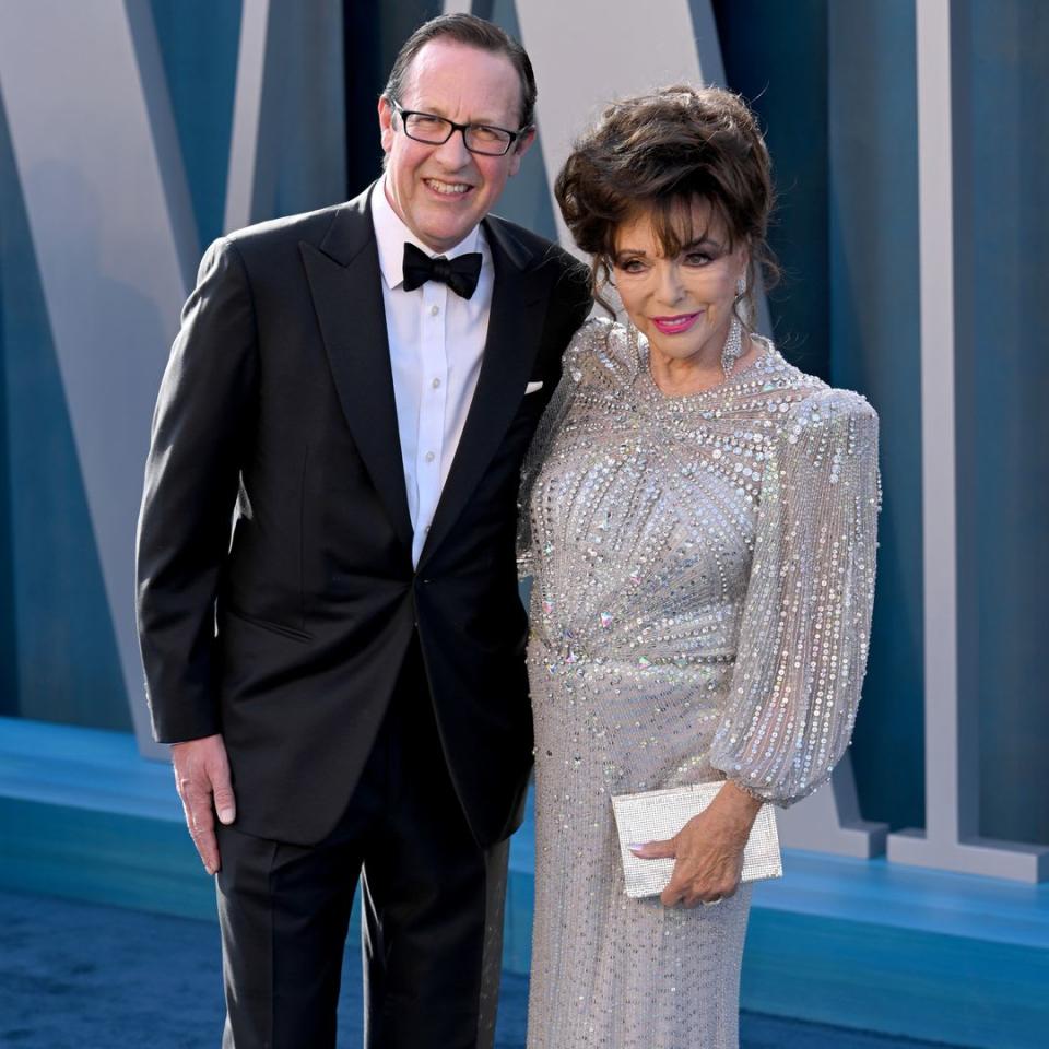 Joan Collins reveals why sister Jackie snubbed A-list wedding with fifth husband Percy