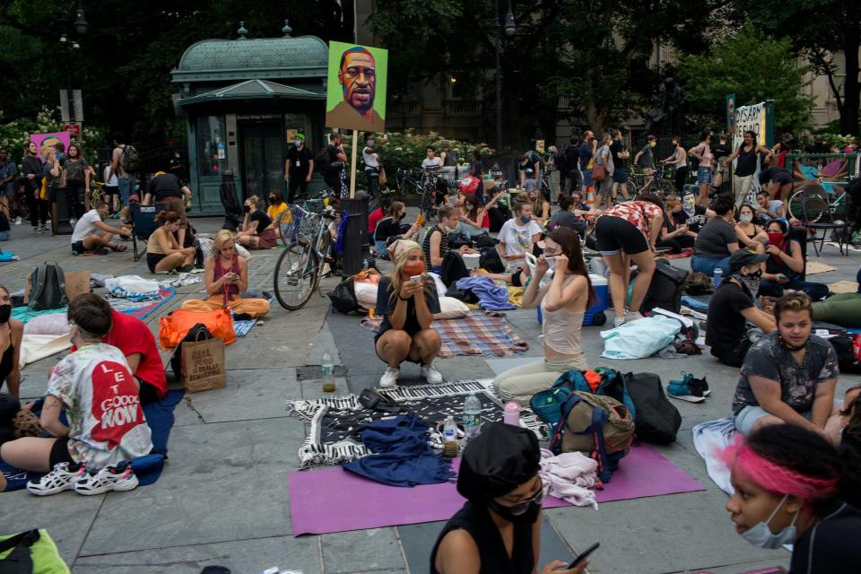 occupy city hall protest