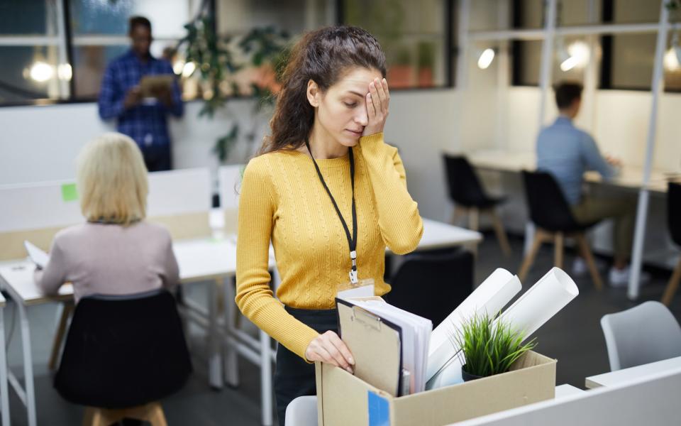 Woman at work