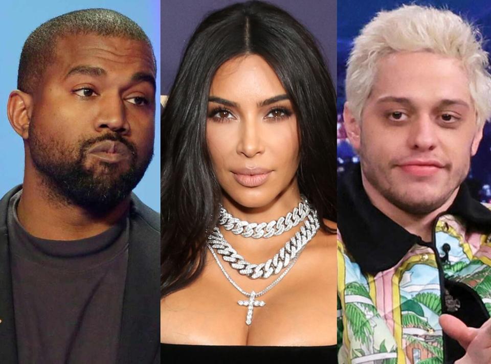 Ye, Kanye West, Kim Kardashian, Pete Davidson