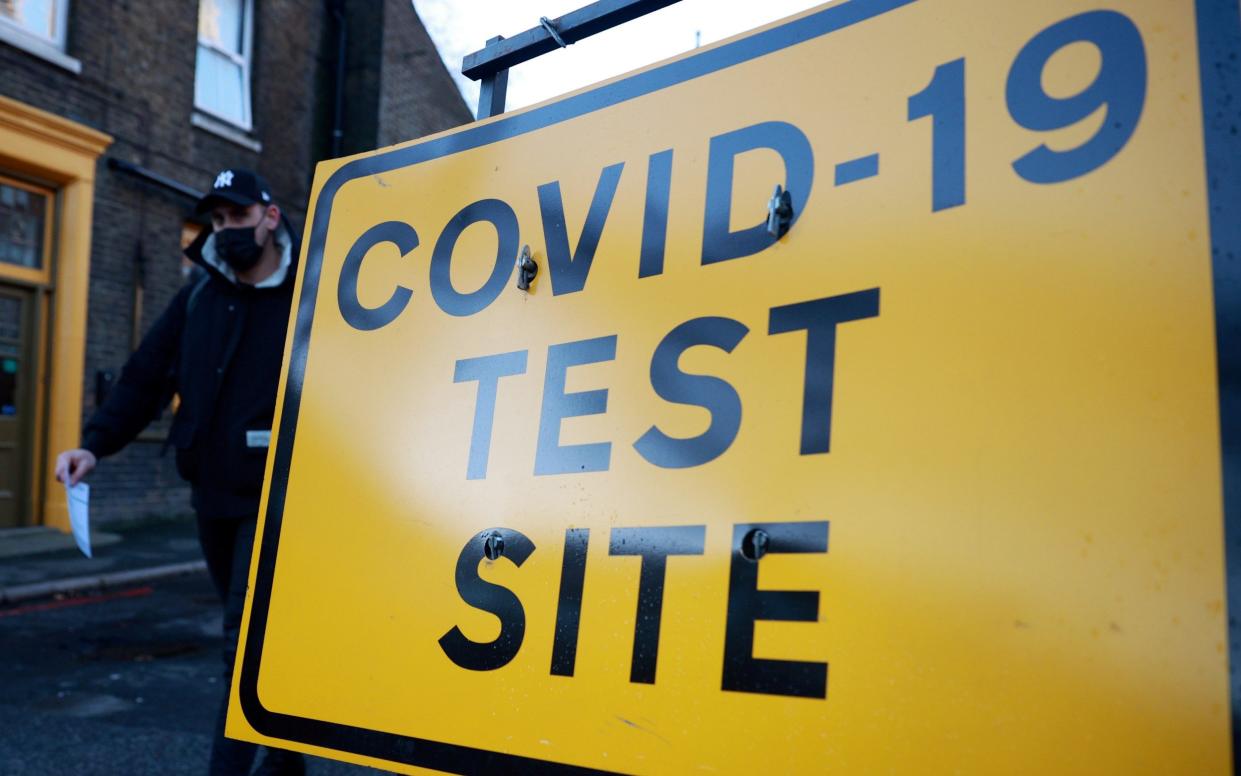 Health officials are concerned that only one in six people with symptoms are coming forward for tests - Hannah McKay/Reuters