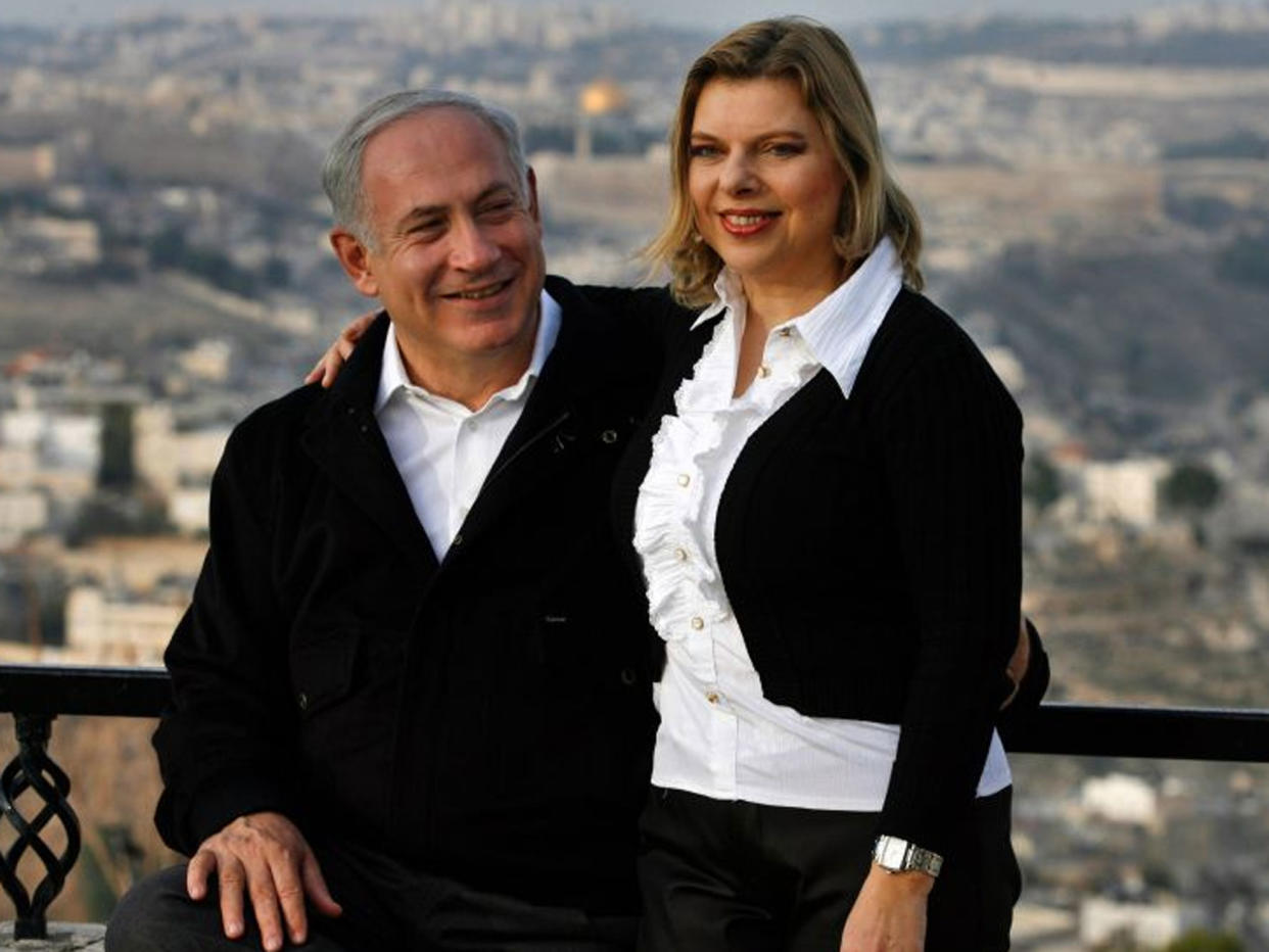 Benjamin and Sara Netanyahu deny the allegations: Getty Images