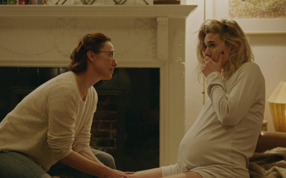 Vanessa Kirby (right) is Oscar nominated for Pieces of a Woman - Benjamin Loeb/Netflix