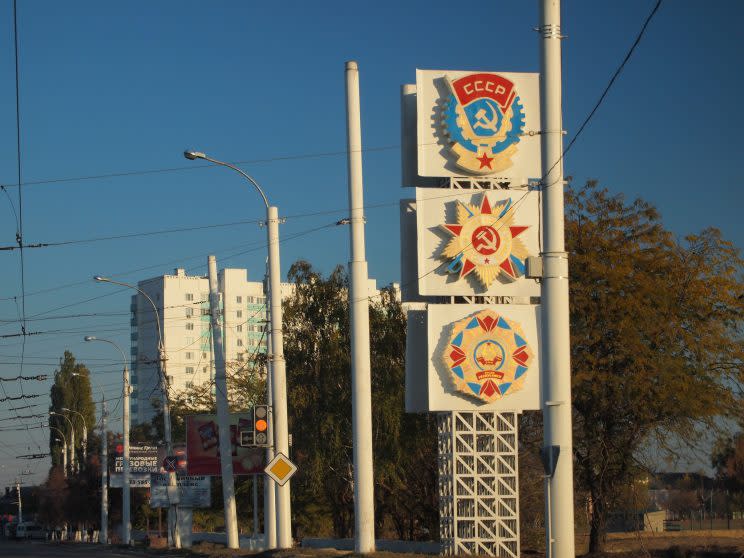 Los símbolos soviéticos sobrevivieron al fin de la era comunista en Tiraspol (Maxence – Flickr CC)